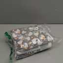 1 Pack 3 Puppy Blankets Super Soft Warm Sleep Mat Grey Cute Print Fluffy Fleece Pet Flannel Throw Dog Blankets for Small Dogs Cats,Star&Bone&Love- Small (23"x15")