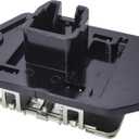 HiSport HVAC Heater Blower Motor Fan Resistor - RU710 68048900AA Compatible with Dodge Ram 1500 2500 3500 4500 5500 2009-2018 Truck Replace 4P1621 973029 RU710 68048900AA 68048900AB