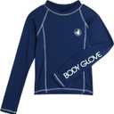 Body Glove Boys Swim Shirt - UPF 50+ Sun Protection Quicky Dry Long Sleeve Rash Guard for Boys Youth Kids Swimwear (5-14)