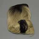 Linfairy Short Halloween Costume Cosplay Wig for Women (Blonde Ombre)