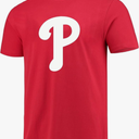 MLB Men's Imprint Match Team Color Primary Logo Word Mark T-Shirt, S, Red