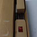 KAMANINA 2 Pack Curtain Rods 32 to 86 Inches (2.6-7.1ft), 3/4 Inch Curtain Rods for Windows Splicing Adjustable Single Drapery Rod with Twisted Cage Finial, for Indoor and Outdoor, Bronze