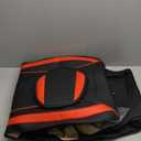 FTS Luxury PU Leather Auto Car Seat Covers 5 Seats Full Set Universal Fit (Black/red)