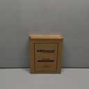 GraduationMall 5x7 Picture Frames, Real Glass, Display Photos for Wall or Tabletop, Mahogany with Gold Beads, 2-Pack