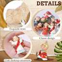 Wesiti 7 Pcs Easter Resurrection Scene Set Jesus Tomb Nativity Scene He is Risen Easter Decorations Religious Christian Home Figurines Gifts for Religious Home Office Tabletop Gift