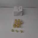 KPOSIYA Set of 50 Leaf Napkin Rings Metal Gold Napkin Holder Table Napkin Rings for Thanksgiving Day Christmas Dinning Table Parties Everyday (Ye Zi-Gold 50)