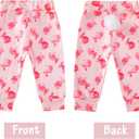 PROMOTED TO BIG SISTER Baby Girl My First Easter Outfit Bunny Pant Sets (Pink-one, 6-12 Months)