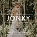 JONKY Rhinestone Bride Wedding Hair Comb Gold Bridal Hair Piece Accessories for Women(Pack of 2)