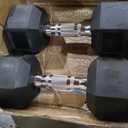 CAP Barbell Coated Dumbbell Weight 25lb pair
