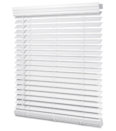 LazBlinds 2-inch Cordless Faux Wood Blinds with Royal Valance, Room Darkening Horizontal Window Blinds, Inside Mount Blinds for Windows - Fit for Window 23'' W x 36'' H - White
