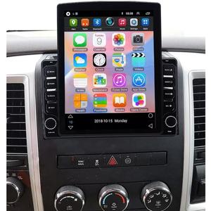 9.7 Inch Android 13 Car Radio for Dodge RAM 1500 2500 3500 2009 2010 2011 2012 with Wireless & Wired Carplay, Double Din Built-in GPS WiFi DSP Camera MIC 2GB +32GB