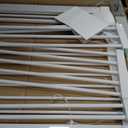 51" Extra Tall Cat Gate 30"-49.27" Wide, Auto Close, Pressure Mounted, for Cats & Small Dogs, Hallway, Stairs, Kitchen, Not Baby Gate,White