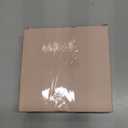 UNIQOOO 5 Pack Rustic Acrylic Sign Holders | Walnut Wood Table Numbers Display Stands | Place Card Holder, Perfect for Retail Shop Wedding Dinner Party Events Decoration