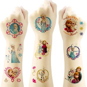 2 x 20PCS Cute Frozen Temporary Tattoos Stickers Cute Cartoon Waterproof Temporary Tattoos Stickers, Reward Supplies,Birthday Party Halloween and Christmas Surprise Decoration Supplies