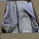 Valenrug Washable Rug 6x9 - Stain Resistant 6x9 Area Rugs for Living Room, Non Slip Backing Printed Rugs for Bedroom, Foldable Machine Washable Area Rug (Green, 6'x9')