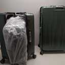 Hanke Luggage Sets 3 piece Carry On Luggage with Wheels PC Hard Shell Suitcases Lightweight Checked Travel Luggage Large Travel Suitcase Woman Men 20/24/29 Inch(Blackish Green)