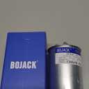 BOJACK 55+5uF 55/5MFD 6% 370V/440V CBB65 Dual Run Circular Start Capacitor for AC Motor Run or Fan Start or Condenser Straight