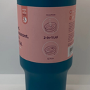 Owala Tickle Me Teal Blue Stainless Steel Travel Tumbler Mug 24 OZ Blue 