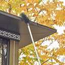 Flexible Bendable Gutter Brush Head with Steel Wire for Efficient Debris Removal Drainage Systems Tool