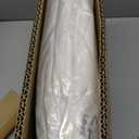 EASELAND Twin Size Mattress Pad Pillow Top Mattress Cover Quilted Fitted Cooling Protector Single Cotton Top 8-21" Deep Pocket (39x75 Inches, White)