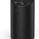 Waterless Essential Oil Diffuser Rechargeable, Portable Car Scent Diffuser Smart Auto On/Off, 3 Mist Mode & Timer, Mini Aromatherapy Scent Air Diffuser for Home Office Car (Aluminum Black)