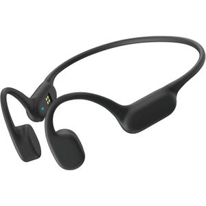 Bone Conduction Headphones, Bluetooth 5.4 Open Ear Headphones Wireless Headsets with Mic,IPX7 Waterproof Sport Headphones for Running, Cycling and Workout(Black)