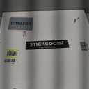 STICKGOO PVC Ceiling Tiles, 2'x2' Glue Up Ceiling Panel White to Prevent Breakage Cover 48 Sq. Ft, Pack of 12 Tiles, 24"x24"