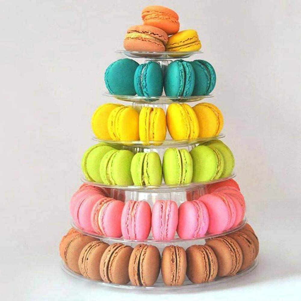 Candora 6-Layer Macaron Display Stand, Cake Stand, Macaron Tower, Wedding Display Stand