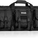 Savior Equipment American Classic Tactical Double Long Gun Bag Pistol Transportation Case w/Backpack Strap, in 32" 36" 42" 46" 51" 55"