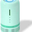 Air Purifiers for Home,H13 HEPA Small Air Purifier for Room up to 960ft,Air Purifiers for Home Pets,Odor,Dust,Quiet Air Cleaner for Office,Living Room,Bedroom,Kitchen,Green 1 Pack