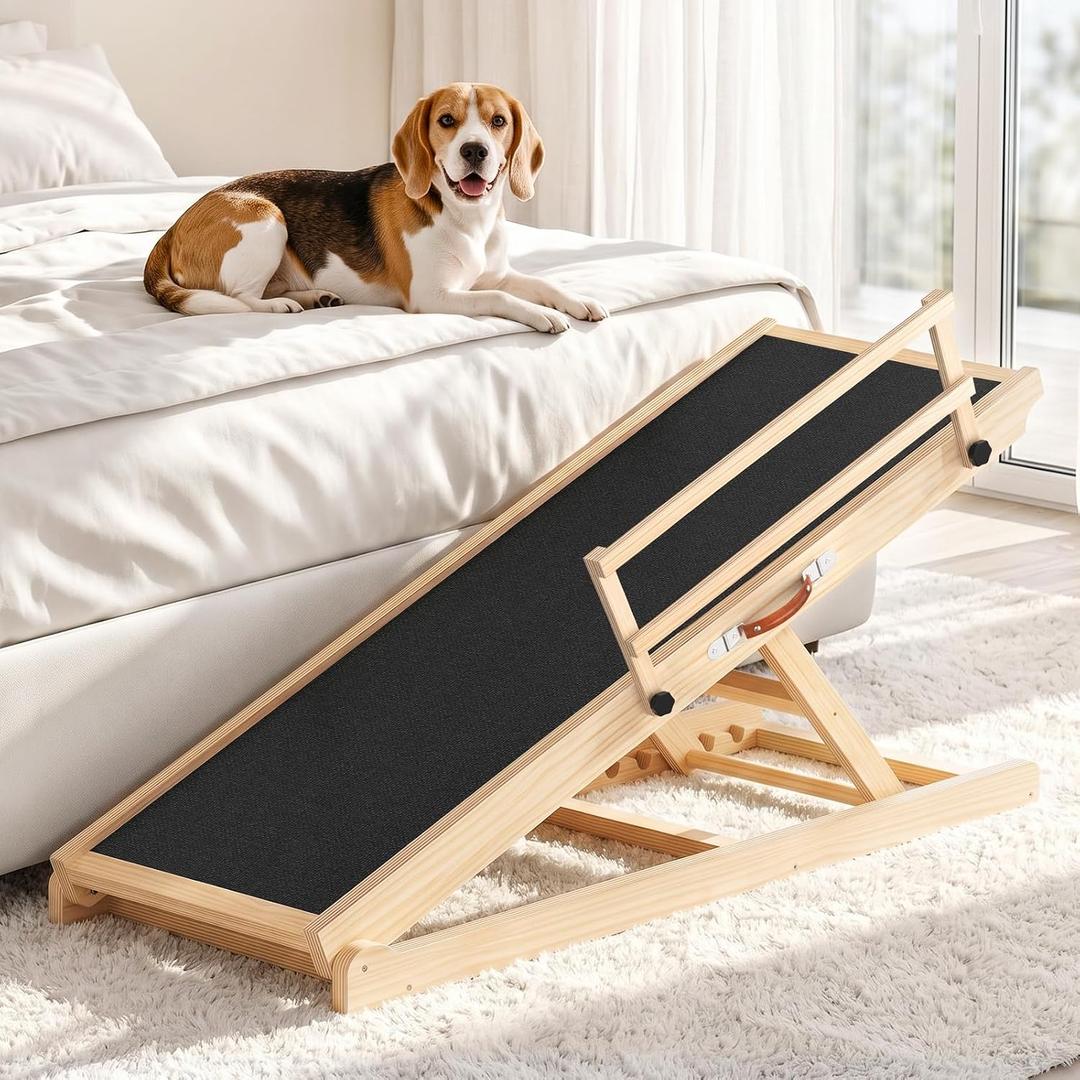 Dog Ramp for Bed, Sofa & Car, for Senior, Injured & Small to Large Dogs