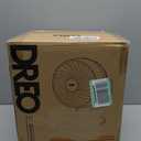 DREO Fan for Bedroom, 13-Inch Oscillating Table Air Circulator Fan for Whole Room, 120 Tilt Adjustment, 25dB Ultra-Quiet, 75ft Powerful Airflow, 4 Speeds Desk Fans with Remote for Home, Office, Small