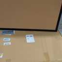 U Brands Cork Bulletin Board, 24'' x 36'', Black Wood Frame, 23" x 35"