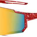 Glardefe Kids Baseball Sunglasses - Youth Baseball Sunglasses for Boys Girls - Sports Softball Shades Age 4-10