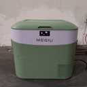 Megiu Car Fridge Portable 12 Volt Refrigerator 23 Quart (22 Liter) Freezer Compressor Cooler 12V/24V DC 110240 V AC for Outdoor, Camping, Travel, Home Use -18~+15 (Green)
