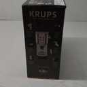 KRUPS Stainless Steel Espresso Machine: 15-Bar Pump Pressure, Milk Frother for Cappuccino and Latte, Fast Pre-Heat, 2-Cup Capacity, Cup Warmer, Easy Cleaning, 1350W, Silver