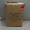 KROSER Hardside Expandable Carry On Luggage 22x14x9 Airline Approved With Front Business Pockets, 20 Inch Suitcases with Wheels, Carry on Suitcase with TSA Lock & USB Port, Black-Haze Blue