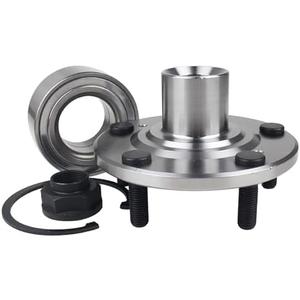 Autoround BR930590K Front Wheel Bearing and Hub Assembly Compatible with Honda 1998-2002 Accord V6 3.0L, 1999-2003 Acura TL, 2001-2003 Acura CL, 5 Lugs Non-ABS