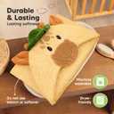 KeaBabies Organic Baby Towel with Hood for Girls, Boys - Soft, Absorbent, 100% Cotton Hooded Baby Towels for Newborns, Infants, Large Hooded Bath Towels for Babies, Kids, Toddler 1-3 (Gigi)