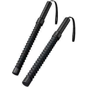 Weighted Ropeless Battle Ropes, Heavy Portable Cordless Battle Ropes with Storage Bag, Black