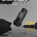 GAsupply M14x1.5 Extended Open End Lug Nuts Black, 1.9" 48mm Tall, 17mm Hex, Conical Seat 60 Degree Bulge Acorn, 20 Pack+1 Lug Nut Lock Key Socket