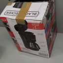 BLACK+DECKER 5-Cup Coffee Maker with On/Off Switch, Sneak-A-Cup Feature, and Easy-View Water Window, Black