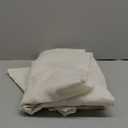 NICETOWN Natural Linen Curtains 84 inch Long 2 Panels Set, Grommet Top Thick Linen Burlap Semi Sheer Vertical Drapes Privacy Assured with Light Filtering for Bedroom/Living Room, W55 x L84