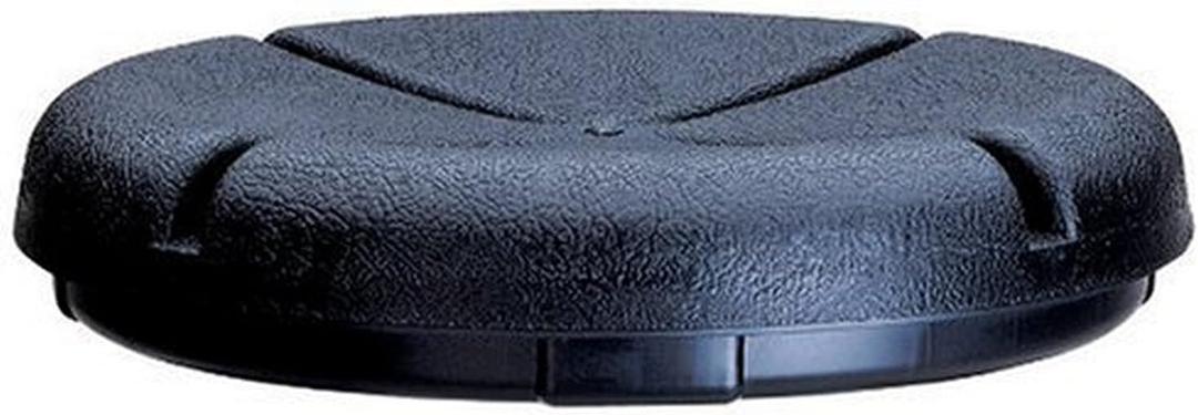Custom Leathercraft1140 EasySeat Lightweight Plastic Bucket Seat for 3 1/2 - 5 Gallon Buckets,Black