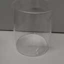 UPBUD 4 Inch Small Glass Cylinder Vases for Centerpieces | 12pcs Clear Flower Vase for Wedding Decorations, Floating Candle Vases in Bulk, Hurricane Candle Holders for Table, Home Décor