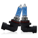 2 PCS 9006 Car Halogen Bulbs, Ultra White Light Bulbs, 12V 100W Front Fog Light Bulb, Super Bright High Beam Low Beam Bulb Auto Lights Universal for Most Cars, Trucks, SUVs (White)