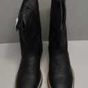 IUV Cowboy Boots For Men Western Boot Durable Fashionable Retro Classic Embroidered Pull On Slip Resistant Boots, Size 10