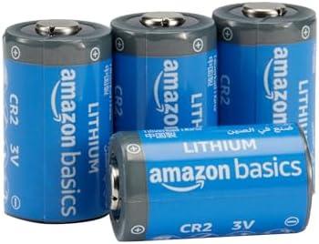 Amazon Basics CR2 Lithium Batteries, 3 Volt, Long Lasting Power, Low Self-Discharge Rate Pack of 3 Amazon Basics CR2 Lithium Batteries, 3 Volt, Long Lasting Power, Low Self-Discharge Rate Pack of 3
