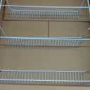 ClosetMaid 8033 4-Tier Wall Rack, 18-Inch Wide, White