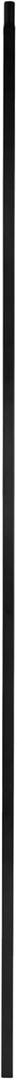 Nuvo Iron 1/2" Square Hollow Black Steel Interior Stair Baluster - 44" Long - Classic (Pack of 12)